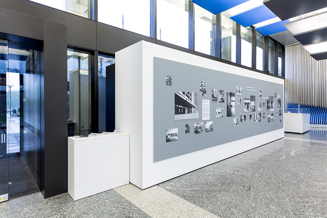 Mila-wall Architektur in der Deutschen Bundesbank in Frankfurt
